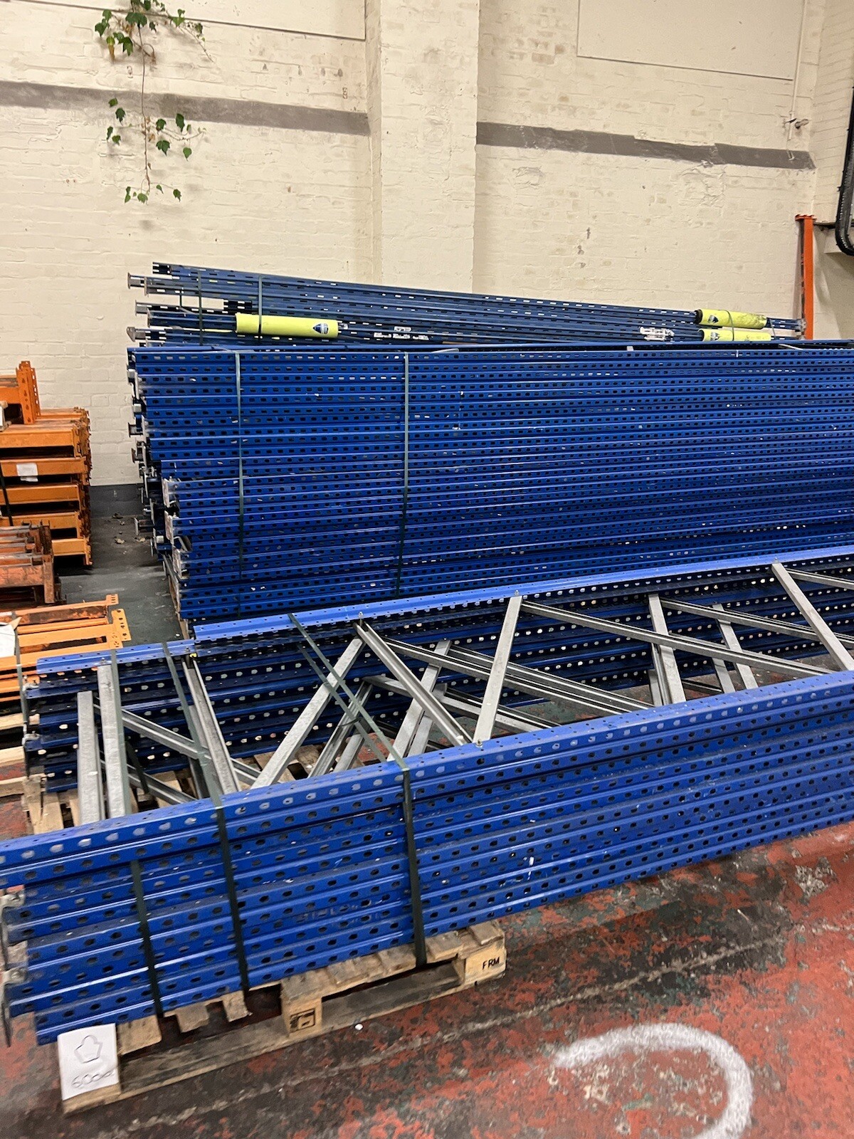 pallet racking shelving 4m X 1.10m Used Shelving eBay