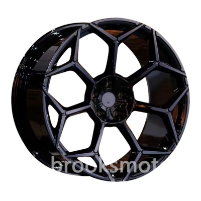 23'' FORGED NEW GLOSS BLACK STYLE WHEELS RIMS FITS LAMBORGHINI URUS 23X10 23X11.5