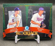 2022 Bowman Draft Chrome BROOKS LEE / CONNOR PRIELIPP Blackjack #BJ-6