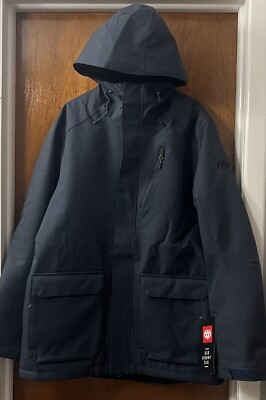 686 Prime Snowboard Ski ETEX  Jacket KCR947C Navy Twill Men Size M NWT