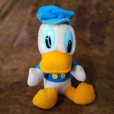 Vintage 1983 Mickeys Christmas Carol Donald Duck Plush Stuffed 8  Disney