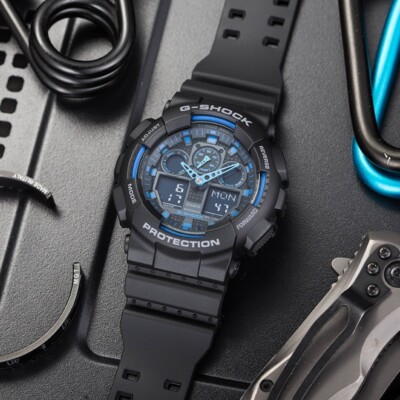 CASIO G-SHOCK Gショック GA-100-1A2 GA-100-1A2 | G-SHOCK ANALOG-DIGITAL GA-100 SERIES | CASIO PHILIPPINES