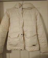Merrell Woman's Puffer Jacket White Medium Size New With Marks