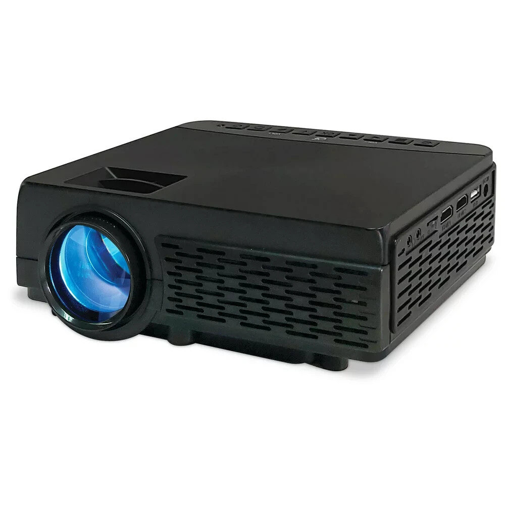 GPX PJ300B Mini Projector with Bluetooth Tested works great-image