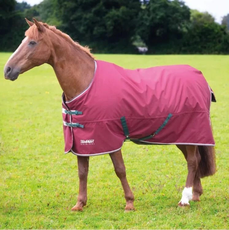 Shires Tempest Original 200g Weidedecke - weinrot