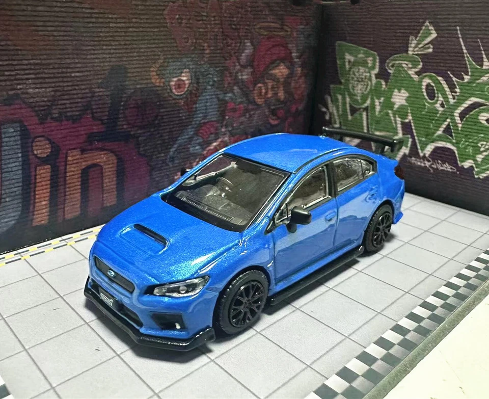 JKM 1:64 SUBARU S207 WRX STI Diecast Metal Model Car Collection New - Image 2 of 4