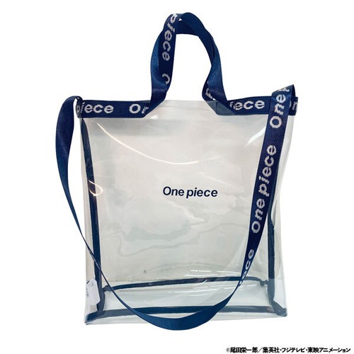 One Piece Logo Tape Tote Bag Sr Es Rainbow Navy New From Japan Ebay