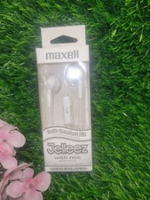 Maxell Jelleez Earset - Earbud - White Box Has Ware