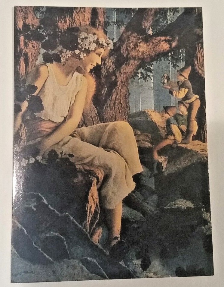 Maxfield Parrish Comic Images Portrait of America 1994 Promo Card