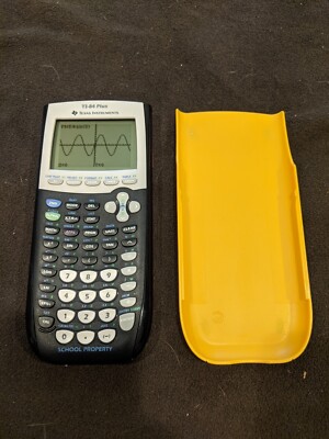 NWOB TI 84 Graphing Calculator Texas Instruments Ti-84 Plus Yellow ...