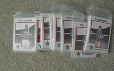 Lot of 10 1987 ProCards Columbus Astros Minor League Team Sets Caminiti RC