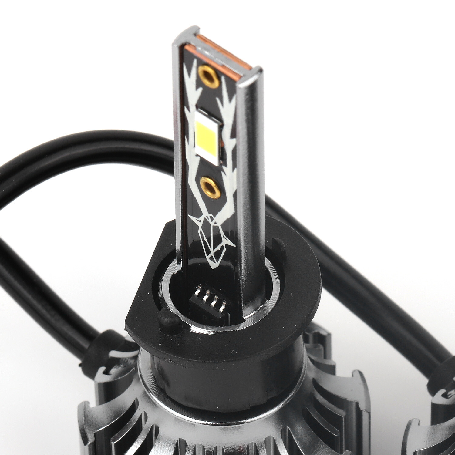 Bevinsee H1 LED Headlight Conversion Bulbs 6000LM 6000K Cool White, CSP LED, IP67 - View #3