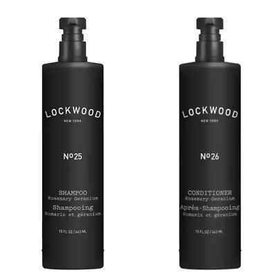 Lockwood New York Shampoo (Nº25) & Conditioner (Nº26) Gilchrist & Soames New