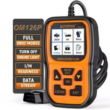 Autophix Om126p Obd2 Scanner Car Check Engine Fault Code Reader Diagnostic Tool