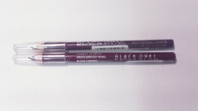 2 pencil lot BLACK OPAL PRECISION LIP DEFINER PENCIL 06 BLACK CHERRY sealed