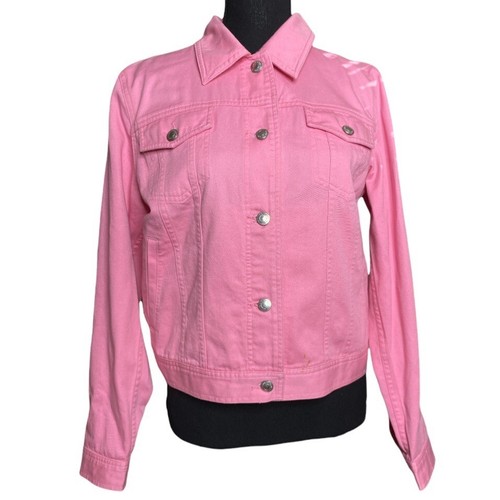Ralph Lauren Jean co pink denim trucker 
