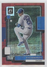 2022 Panini Donruss Optic Red Pandora Prizm 70/99 Kyle Hendricks #175 00em