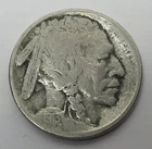 1913-S Type 2 Buffalo Nickel grades VG+ Very Good+