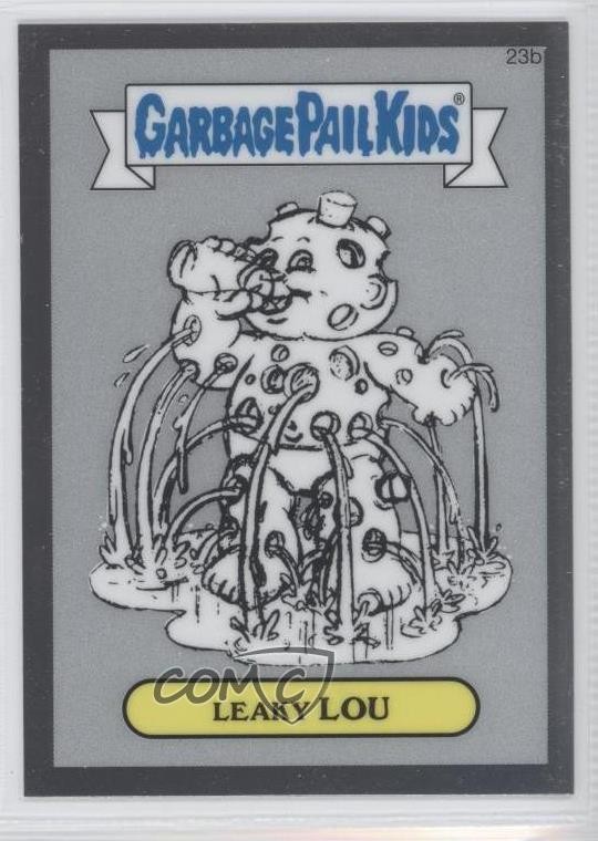 2013 Garbage Pail Kids Chrome Pencil Art Concept Sketches Leaky Lou Sketch 1u6