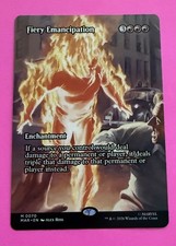 Fiery Emancipation Borderless #70 MTG Marvel Universe Eternal-Legal NM