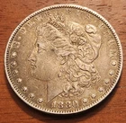 1880-O Morgan Silver Dollar $1 – New Orleans Mint, Circ, XF/AU Free Shipping
