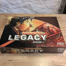 Pandemic Legacy Season 1 Board Game By Z-man Games Red Edition (Read Details)