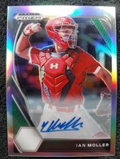 2021 Panini Prizm Draft Picks #PDP103 Ian Moller Silver Auto