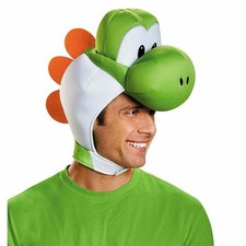 Yoshi Headpiece Nintendo Super Mario Brothers Halloween Adult Costume Accessory
