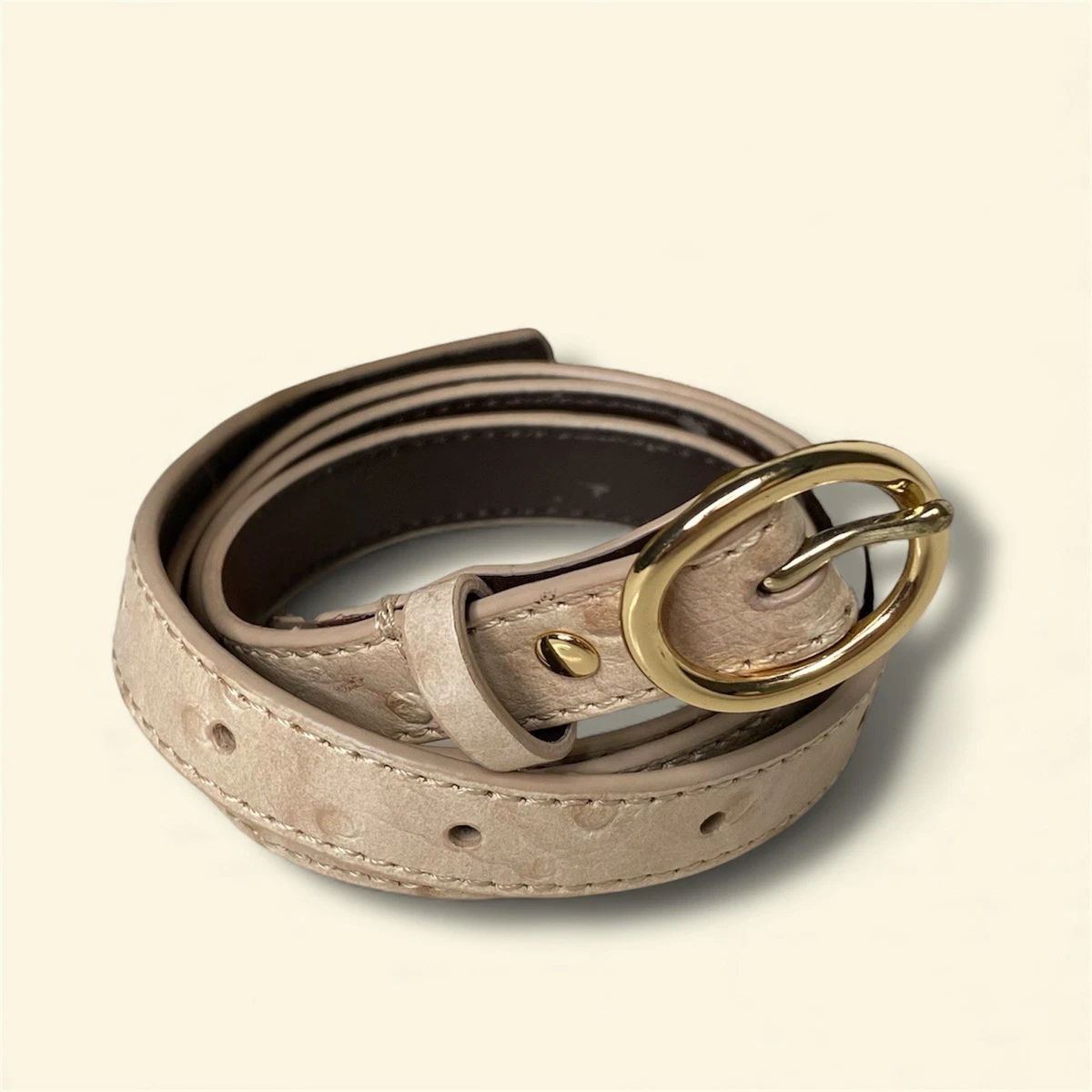 Ivory J.CREW Leather Belts for Women for sale | eBay display picture 2