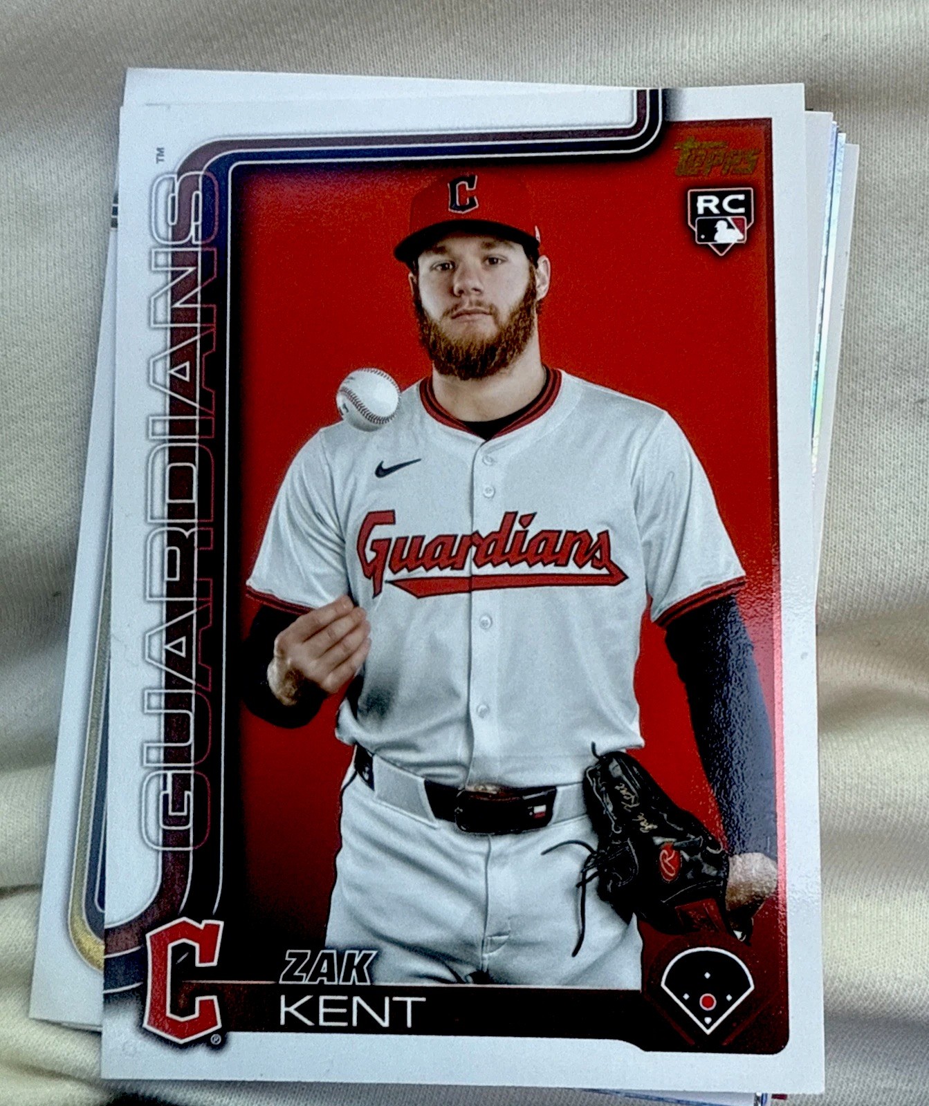 2025 Topps Update Series - Zak Kent #US238 (RC) Golden Mirror Image RARE ROOKIEC