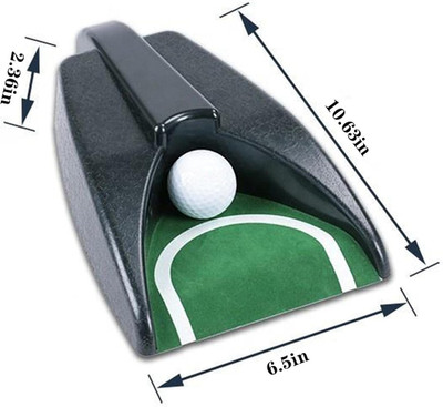 Automatic Golf Putting Cup with Ball Return   Portable Indoor/Outdoor Trainin...