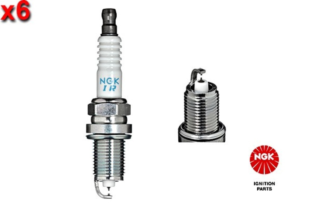 NGK 6x Spark Plug For MITSUBISHI Outlander II Pajero IV 06-12 1822A069