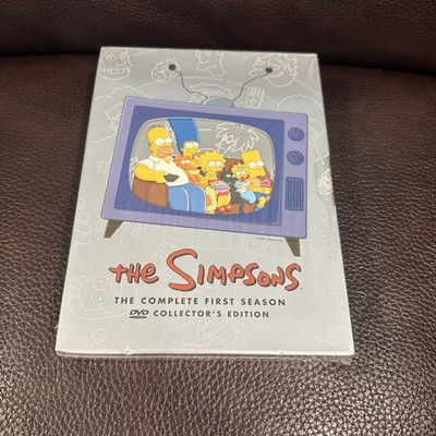 The Simpsons Complete First Season DVD Collector s Edition Sealed TV Box Set