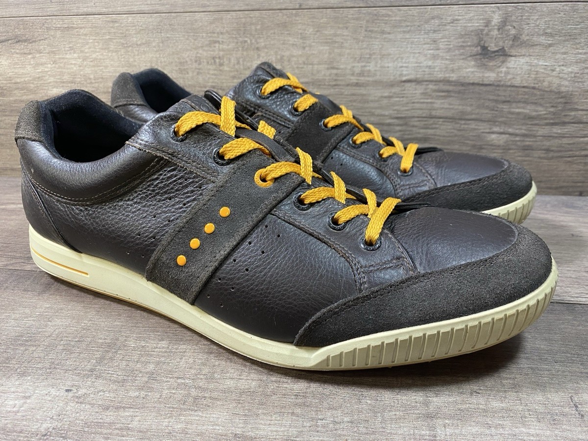 Ecco Street Premier Soft Spike Leather Golf Shoes Mens Size EU 46