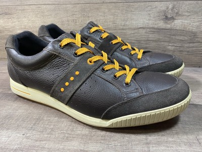 Ecco Street Premier Soft Spike Leather Golf Shoes Mens Size EU 46 US 12 12.5