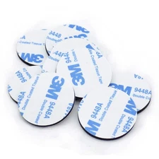 10pcs 30mm Double Sided Foam Mounting Pads 30mm Diameter Permanent Adhesive