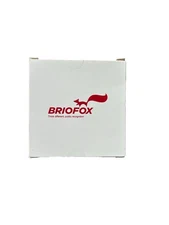 BRIOFOX Shower Curtain Rod Holder 3M Adhesive Heat Resistant Nickel BRAND NEW
