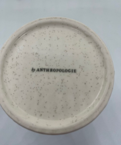 Anthropologie Lip Rouge Pencil Cup Speckled 4.5" - Afbeelding 4 van 6