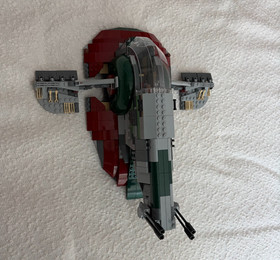 LEGO Star Wars Slave I 8097 COMPLETE w/ Boba Fett, Bossk, Han + Carbonite -100%