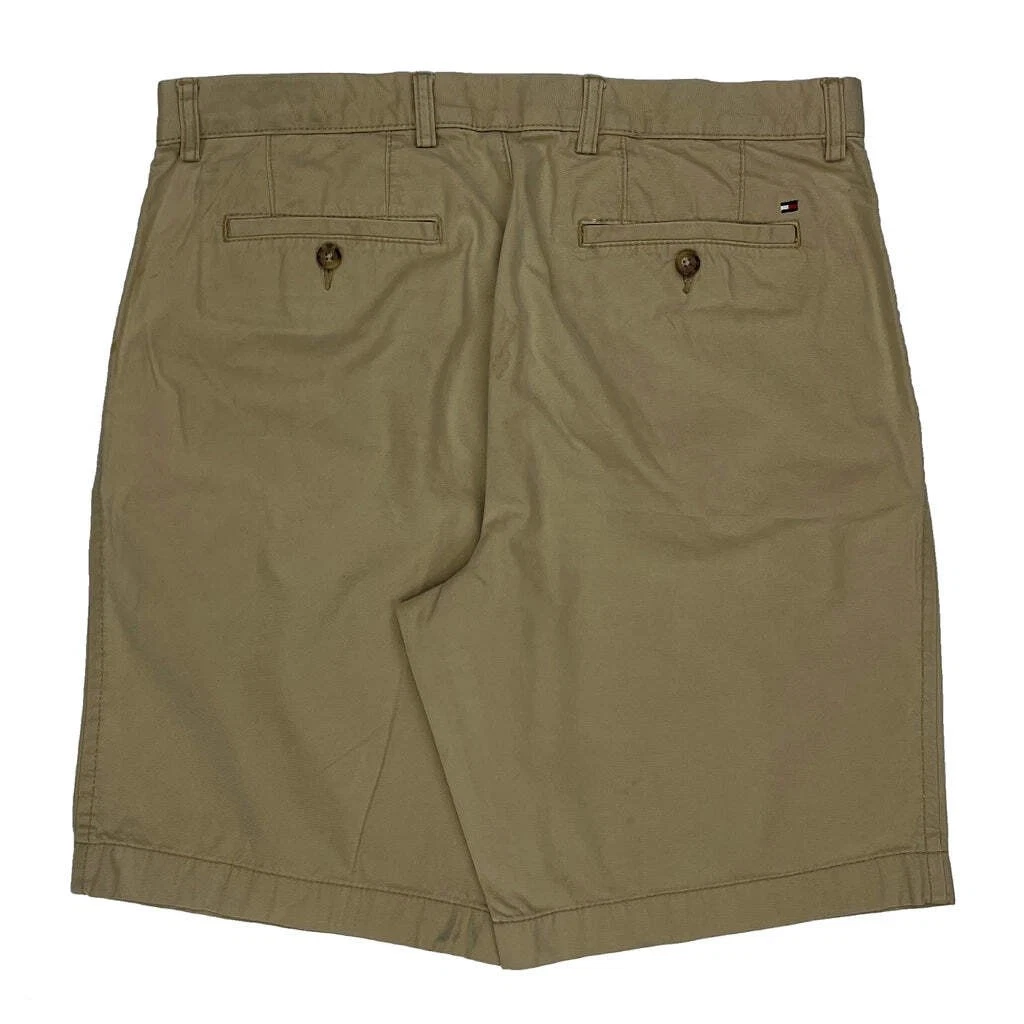 Tommy Hilfiger Chino Shorts - 34W 9L Beige Cotton