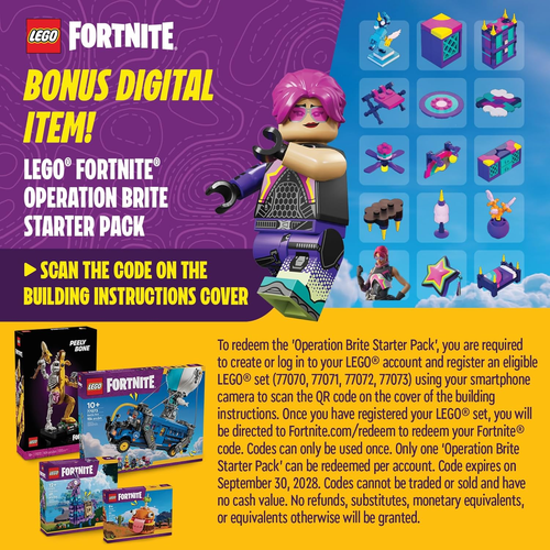 LEGO Fortnite Supply Lama Set di Costruzioni - Giocattolo per Bambini per Giocatori, Età 12+ - Display - Foto 3 di 12