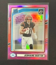 2024 Donruss - Optic Rated Rookies Preview Pink #368 Jermaine Burton