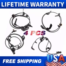 Set of 4 ABS Speed Sensors (Front & Rear, Left&Right) For Dodge Journey. 2009-20