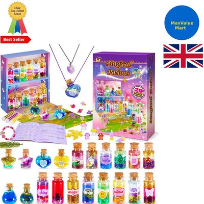 Trankherstellung Set 20 Flaschen Magic Craft für Mädchen 6-12 | Kreatives Geschenk