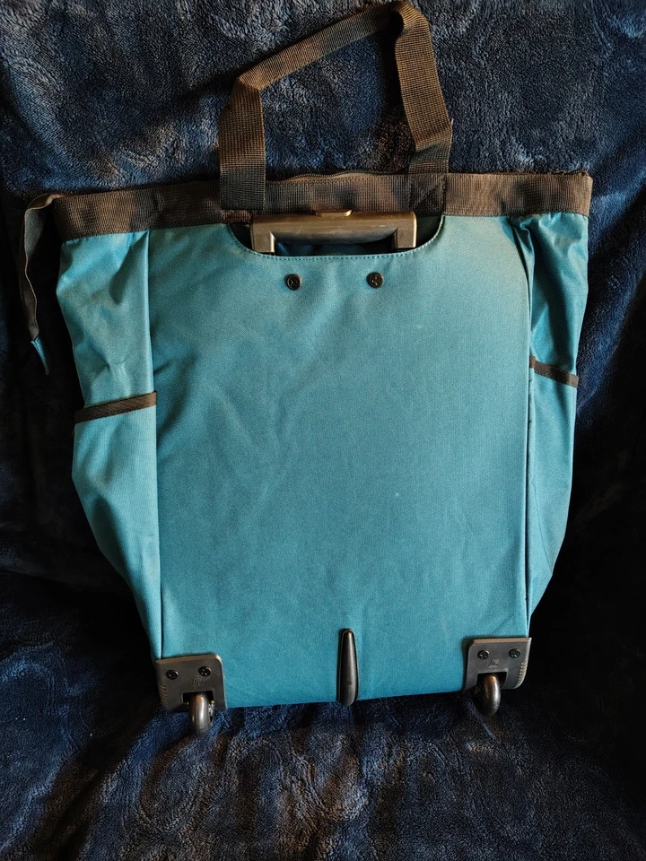 Olympia USA Rolling Carry-On/ Shopping Tote Bag NEW - Image 3 of 4