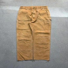 Vintage 90s Carhartt Faded Double Knee Carpenter Pants