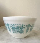 Vintage Pyrex 1.5 pt Amish Butterprint Mixing Bowl #401 Excellent Condition
