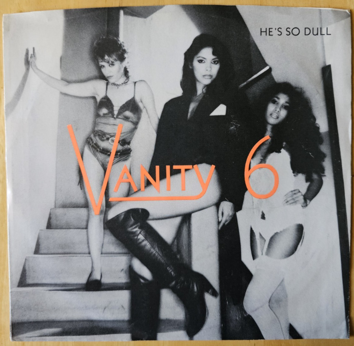 Vanity 6 He's So Dull (Mono)/He's So Dull (Stereo) Promo PS New Wave Electronic