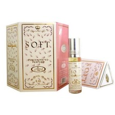 Soft -6ml .2oz Roll-on Perfume Oil by Al-Rehab Pack Of 6 -Women's Fragrances
