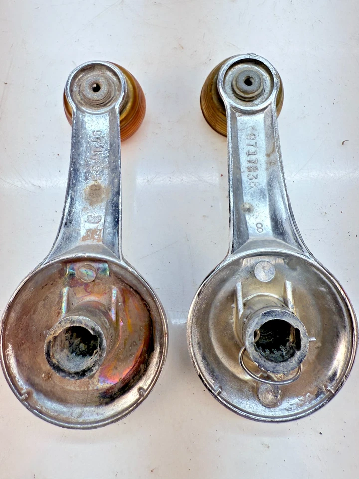 Manivela de ventana de puerta Corvette 1967-1981 GTO Chevelle Impala Cutlass B79-13 Foto 4 de 4